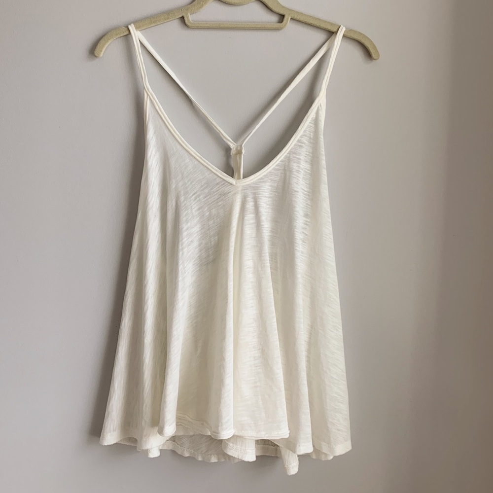 Free People White Tank (never worn)